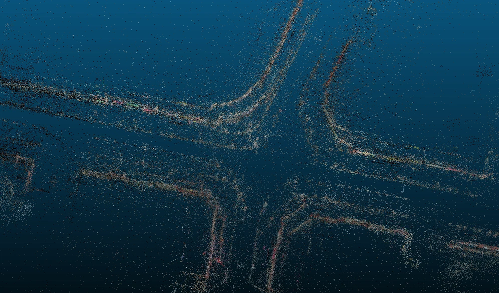 Severe misalignments when multiple driving runs are overlaid naively.