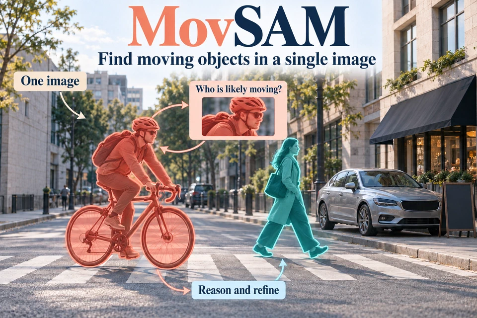 MOVSAM — Scene semantics guide object segmentation.